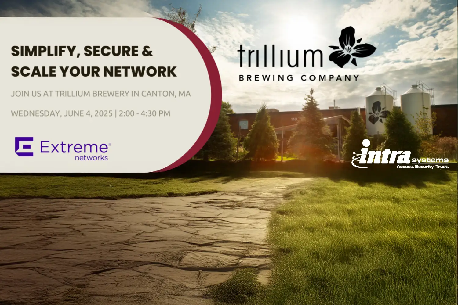 Banner Trillium Brewery event